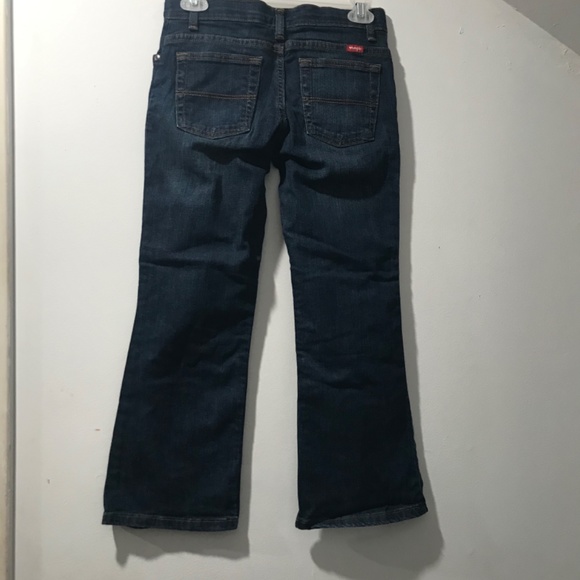 🔸5/30$!! EUC Boy’s Dark Wash Husky Wrangler Jeans - Picture 5 of 10